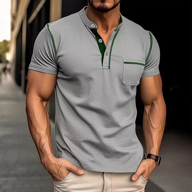Heren Poloshirt - Ademend - Stijlvol - Casual en Comfortabel Poloshirt-5