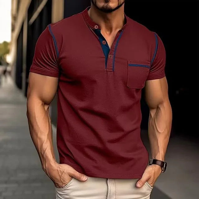 Heren Poloshirt - Ademend - Stijlvol - Casual en Comfortabel Poloshirt-3