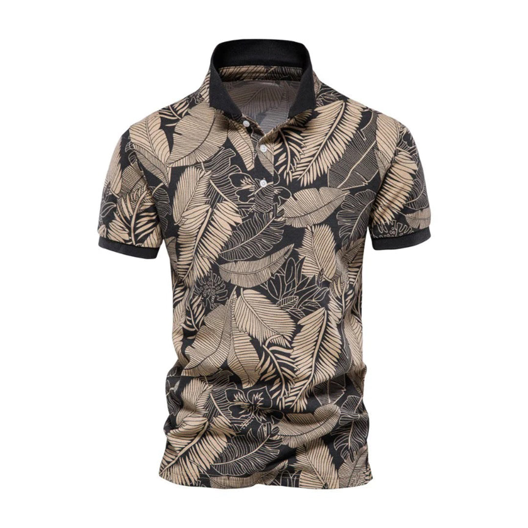 Heren Polo - Hawaii Geïnspireerd - Casual Elegantie - Ademend Poloshirt-2