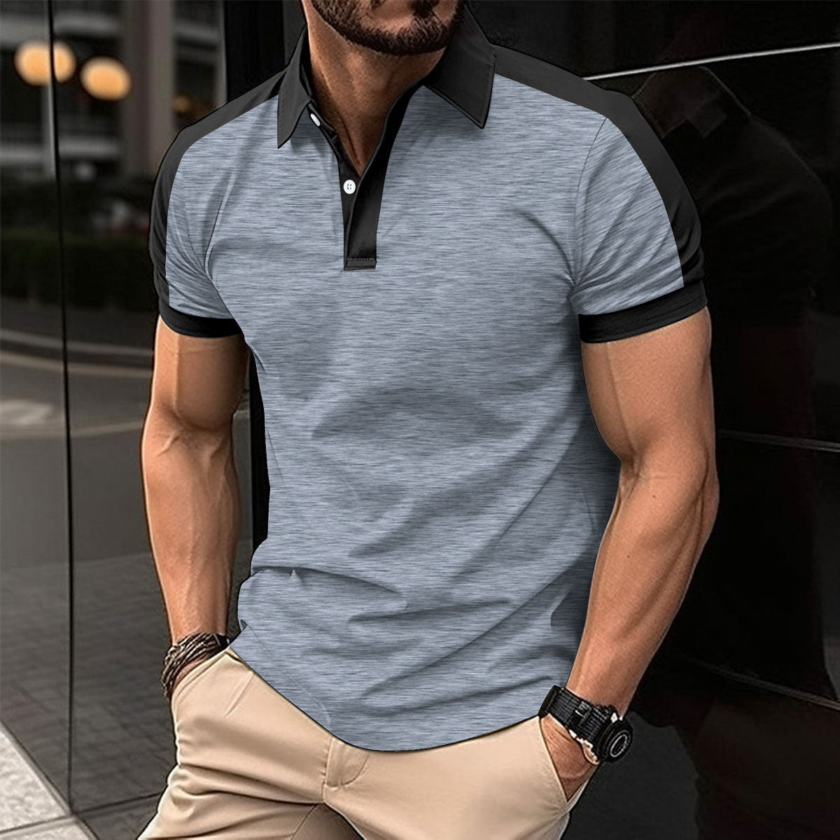Heren Polo Shirt - Ademend - Tijdloos - Casual - Lange Mouw-4