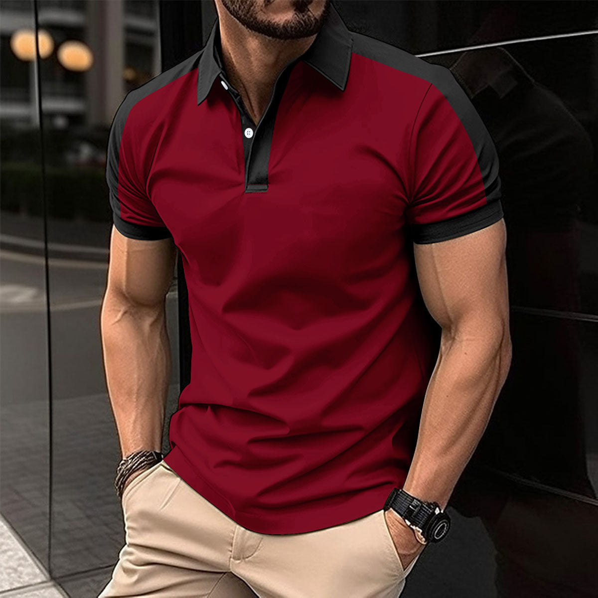 Heren Polo Shirt - Ademend - Tijdloos - Casual - Lange Mouw-2