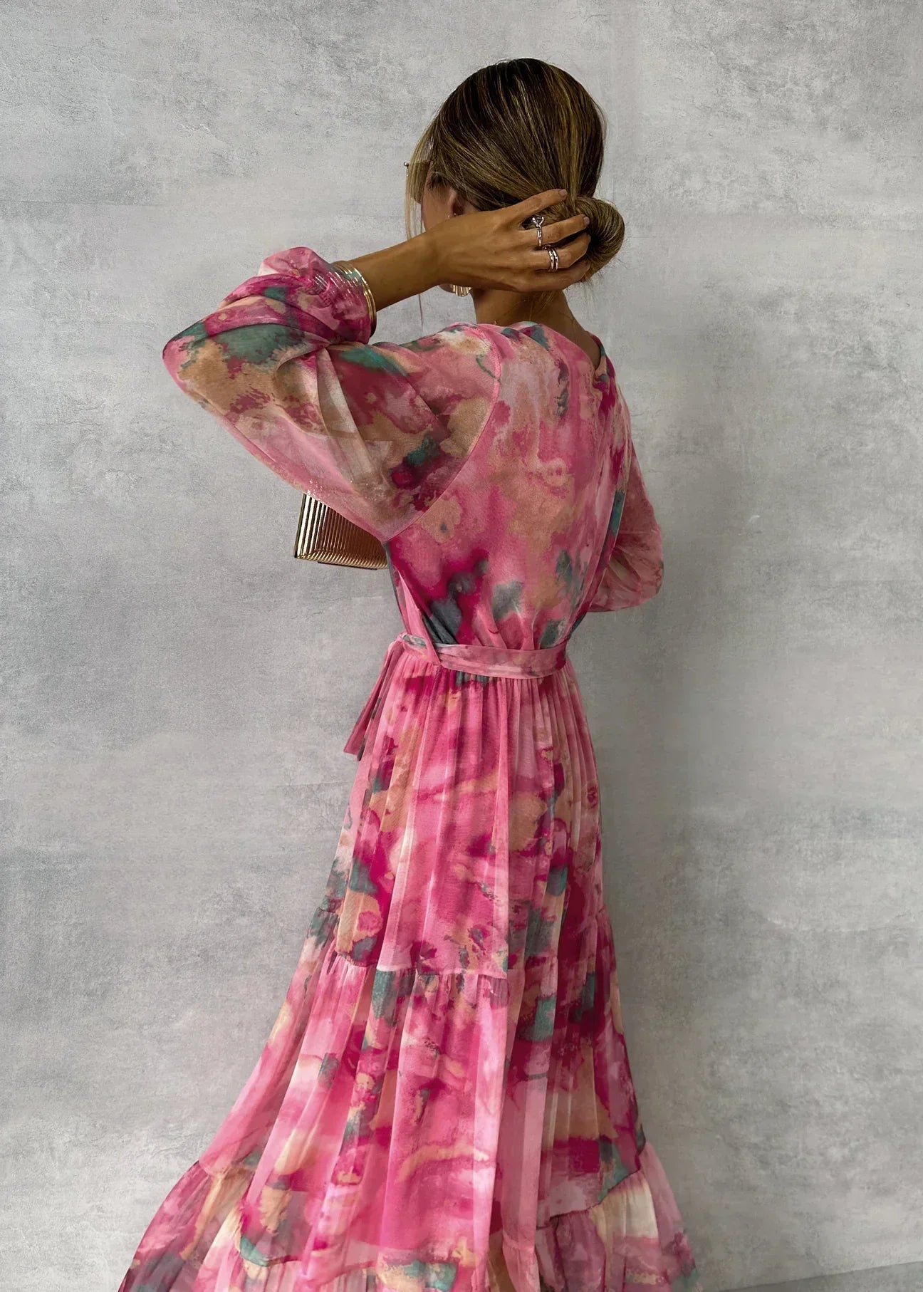 Dames Zomerjurk - Lange Mouwen - Jurken Dames