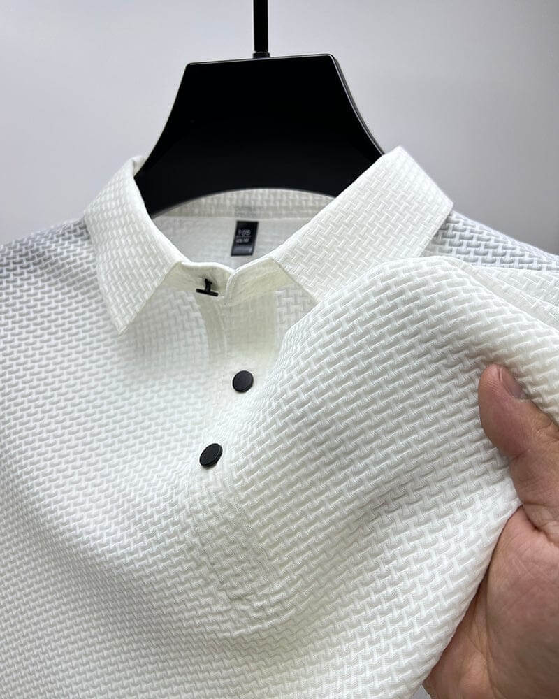 Heren Poloshirt - Luxe - Ademend - Perfect voor Zomer - Stijlvol-1