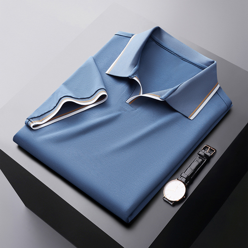 Variant image for Heren Poloshirt - Luxe Ademend - Tijdloos Design - Zomer Fashion-43