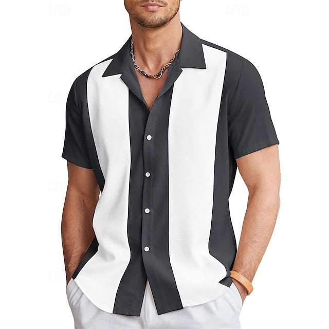 Heren Shirt - Zomer - Ademend - Comfortabel - Casual T Shirt Heren-1