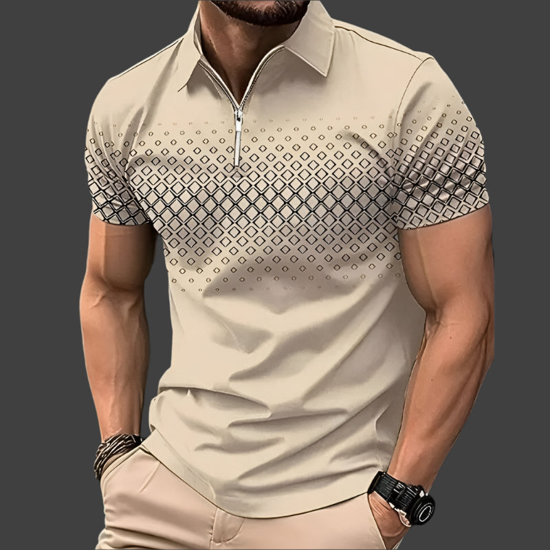 Heren Poloshirt - Zomer - Casual Elegantie - Ademend Katoen - Modern Fit-5