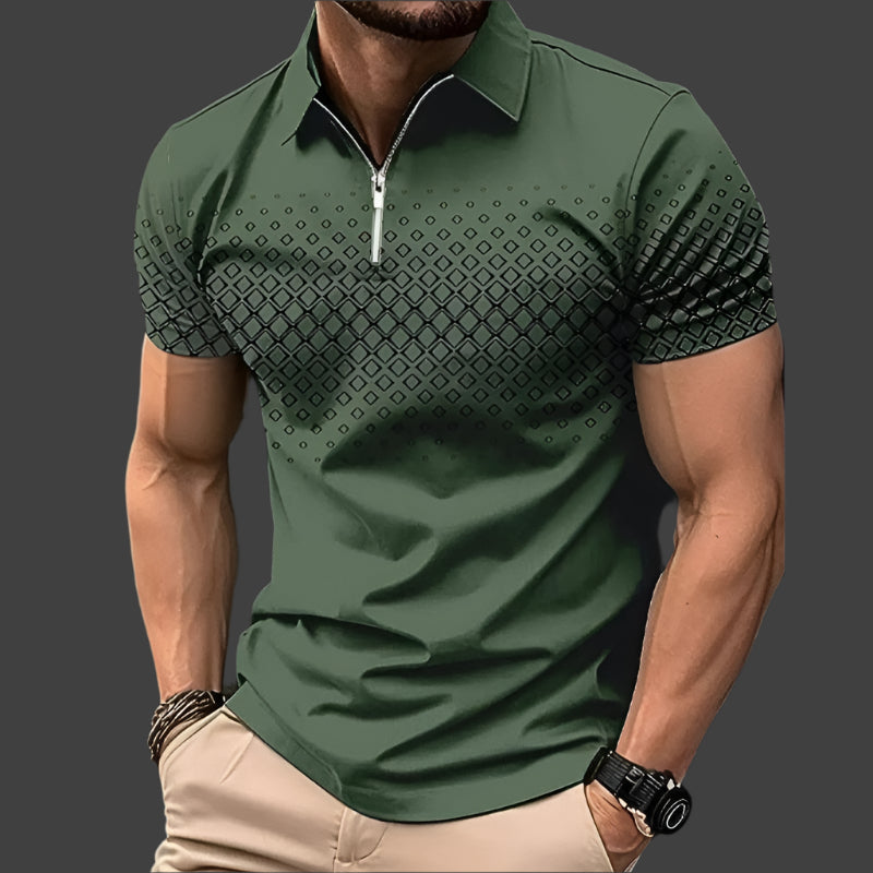 Heren Poloshirt - Zomer - Casual Elegantie - Ademend Katoen - Modern Fit-2